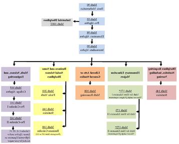 WVC Developmental Math Course Sequencing Flow Chart